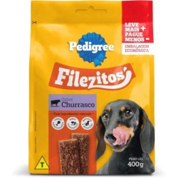 PEDIGREE FILEZITOS CHURRASCO 400GR CX/16