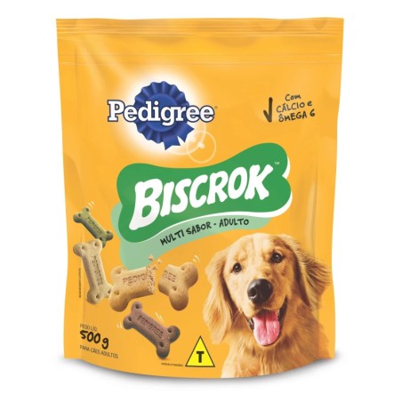 PEDIGREE BISCROK MULTI ADUL 500GR CX/22