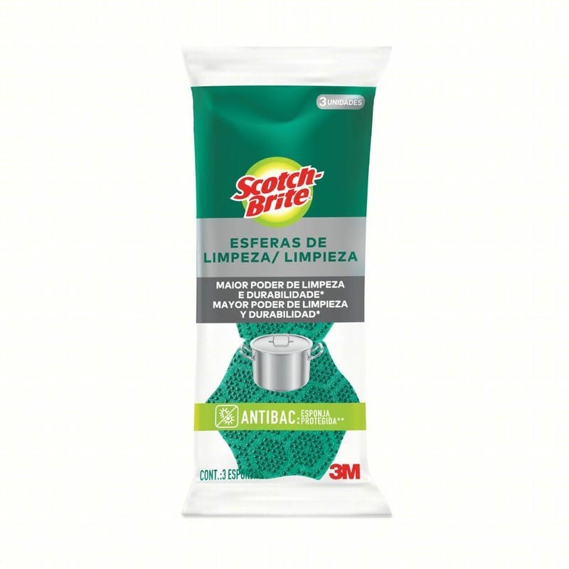 SCOTCH-BRITE ESFERAS MULT ANT C/3 CX/60
