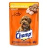 CHAMP SC ADULTO FRANGO DP 20X85GR CX/2