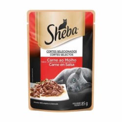 SHEBA SC AD CARNE AO MOLHO DP20X85GR CX2