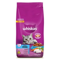 WHISKAS DRY AD PEIXE 2,7KG FD/6