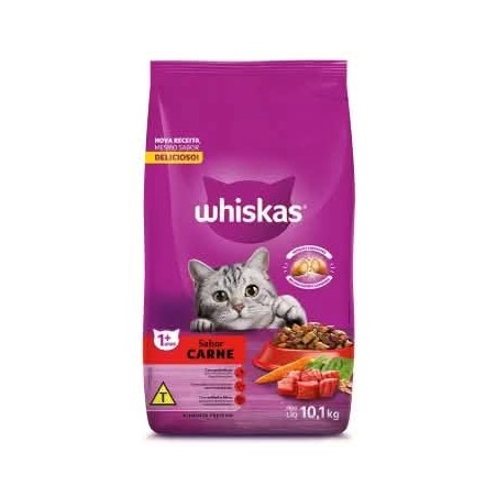 WHISKAS AD CARNE LV10,1KG PG9KG