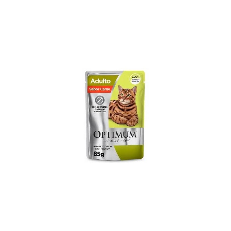 OPTIMUM CAT SC AD CARNE DP20X85GR CX/2
