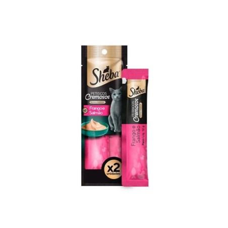 SHEBA CREMOSO FRANGO/SALMA DP12X24GR CX4