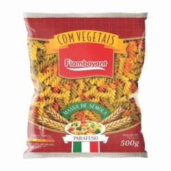 FLAMB MASSA PARAFUSO VEGETAIS 500GRFD/24