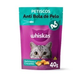 WHISKAS TEMPT. ANTI BOLAPELO 40GR CX/24