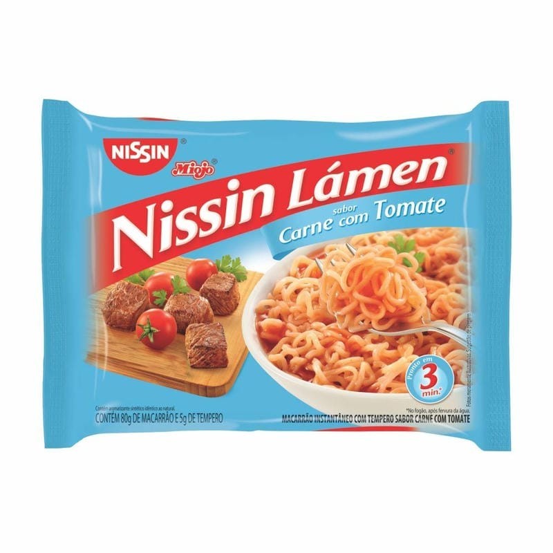 LAMEN CARNE C/TOMATE 85GR CX C/50