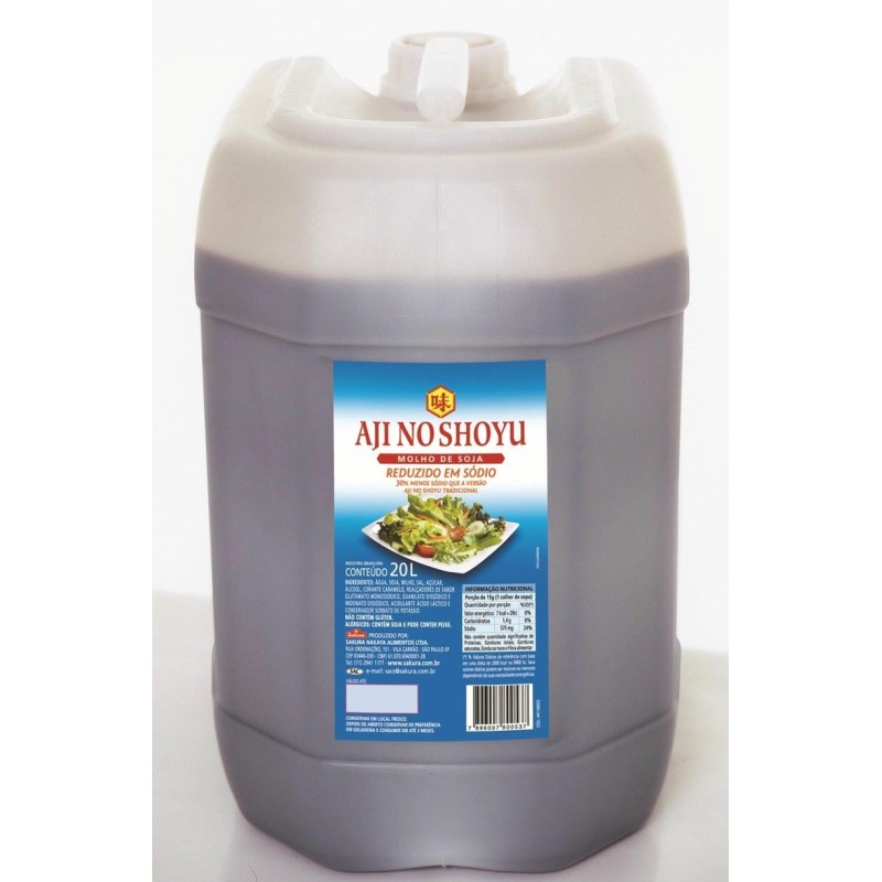 AJI-NO-SHOYU MENOS SODIO 20L