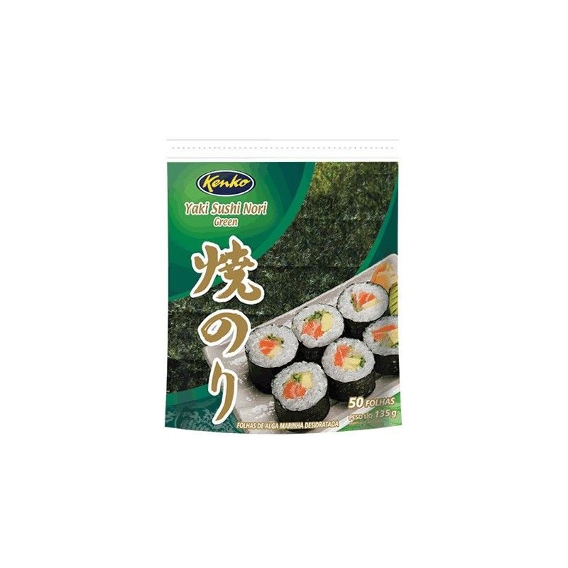 SAK. YAKI SUSHI GREEN 50 FOLHAS CX/10