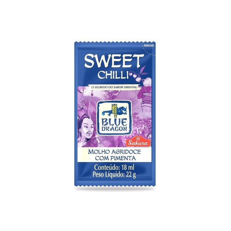 SACHE SWEET CHILLE BLUE SAKURA 120X18ML