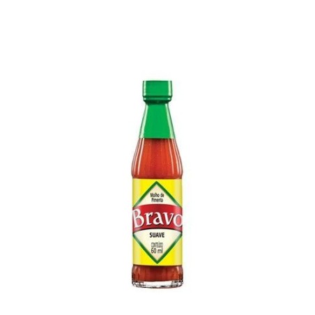 MOLHO PIMENTA BRAVO SUAVE 60ML CX/12