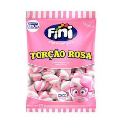 FINI MARSH RECH ROSA/BRANCO 200GR CX/12