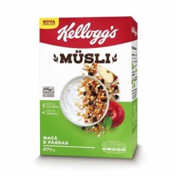 KELLOGGS MUSLI MAÇA E PASSAS 270G CX/24