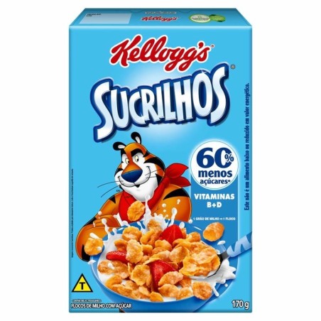 KELLOGGS SUCRILHOS L. SUGAR 170G CX/36