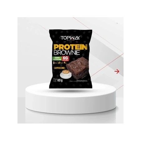 TOPWAY BROWNIE CAPUCCINO 10X40G CX/60