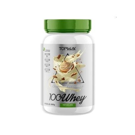 TOPWAY WHEY 100% TORTA LIMAO 900G CX/4