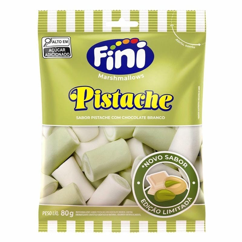 FINI MARSH PISTACHE 80 GR CX/12