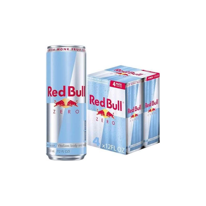 RED BULL ZERO 355ML DP/4 CX/24