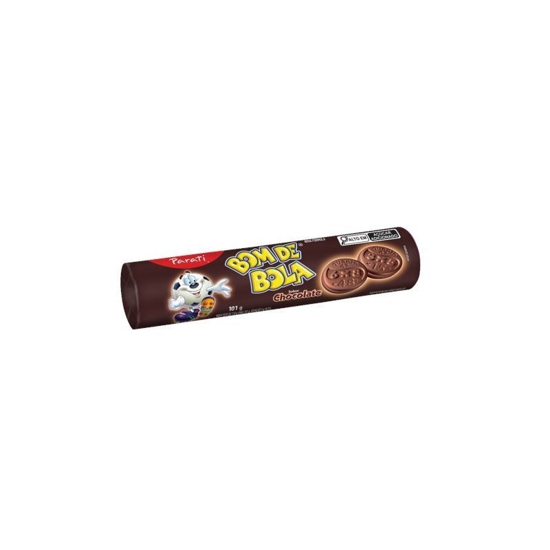 BISC.RECH.BOM BOLA CHOCOLATE 101G CX/30