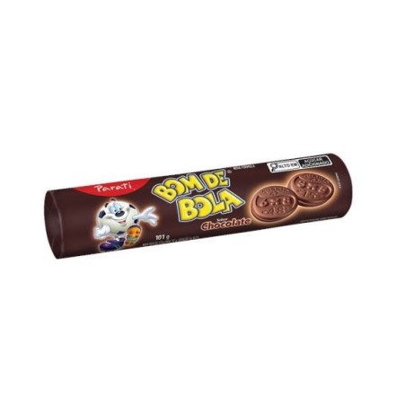BISC.RECH.BOM BOLA CHOCOLATE 101G CX/30