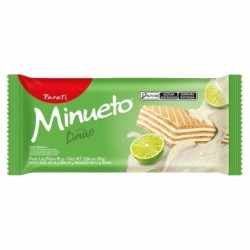 WAFER MINUETO LIMAO 81G CX/36