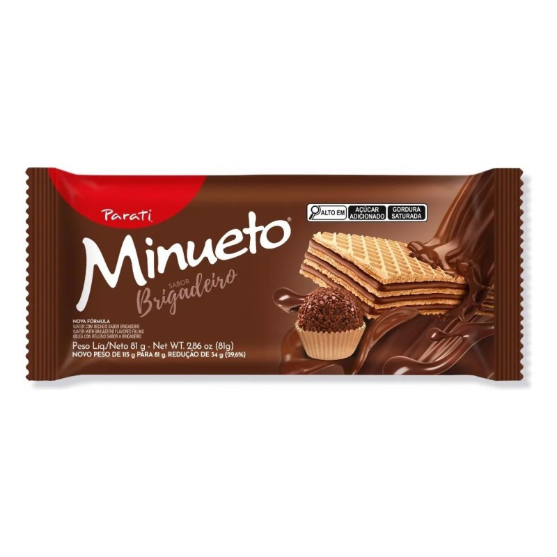 WAFER MINUETO BRIGADEIRO 81G CX/36