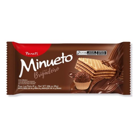 WAFER MINUETO BRIGADEIRO 81G CX/36