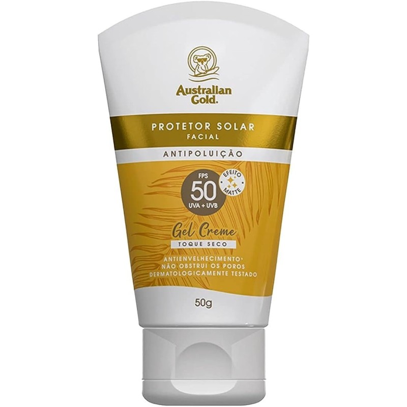 AG PROT SOL FACIAL GEL FPS50 50G CX/6