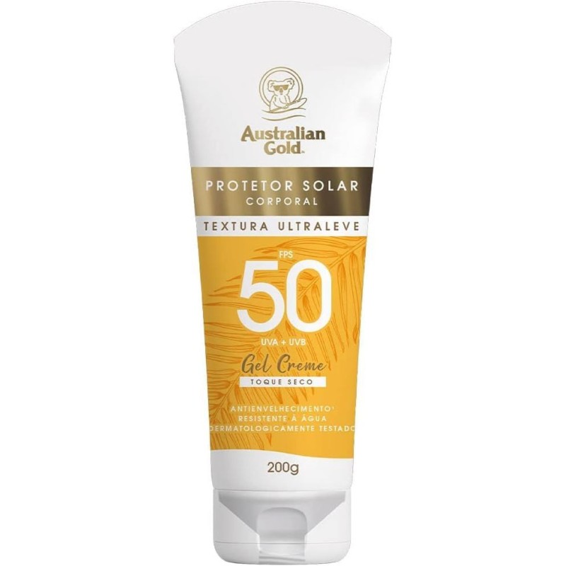 AG PROT SOL CORPO GEL FPS50 200ML CX/6