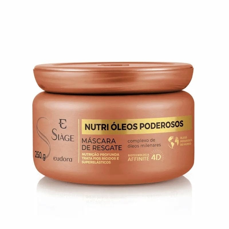 SIAGE OLEO PODEROSOS MASC CAP 250G CX/6