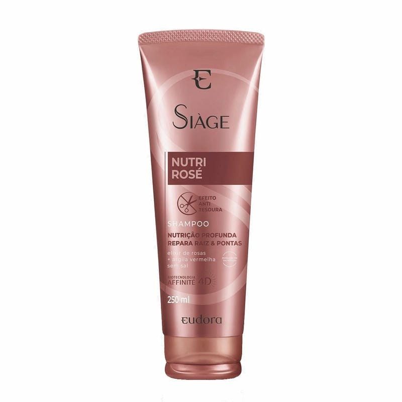 SIAGE N. ROSE SHAMP 250ML CX/6
