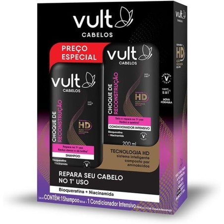 VULT CHOQUE RECONST PACK SHAMP/COND CX/8