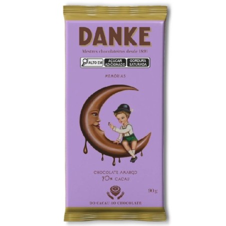 DANKE BARRA FLOW 70% CHOC DP14X90GR CX/6