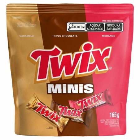 TWIX MINI VARIEDADES 165G CX/24