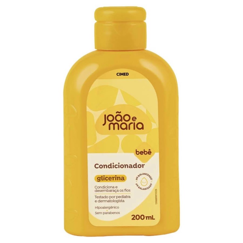 JOAO E MARIA COND  GLICERINA 200ML CX/12