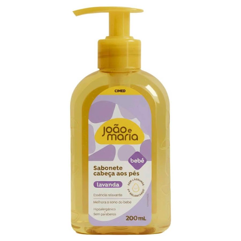 JOAO E MARIA SAB LAVANDA 200ML CX/12