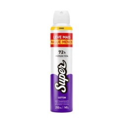 SUPER DESODORANTE COTTON 250ML CX/12