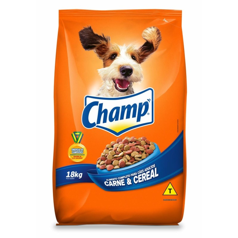 CHAMP ADULT CARNE/CEREAL 18KG