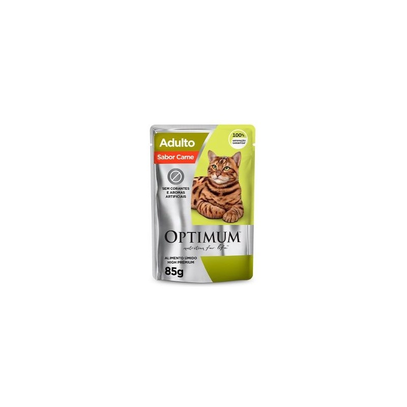 OPTIMUM CAT SC AD CARNE DP20X85GR CX/2