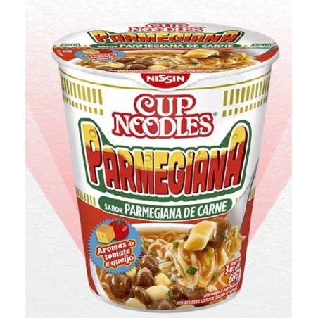 CUP NOODLES PARMEGIANA CARNE 68GR CX/24