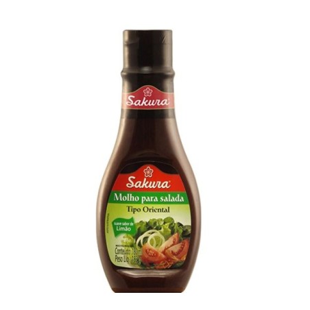 MOLHO SAKURA SALADA ORIENTAL 180ML C/12