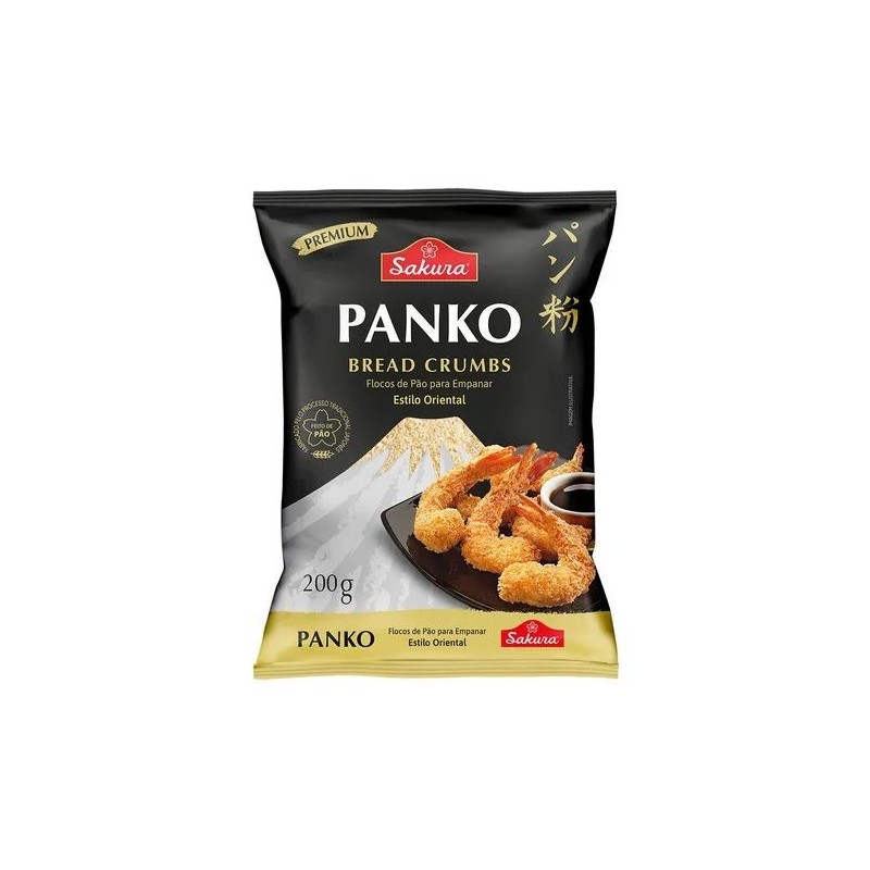 SAKURA FARINHA PANKO PREMIUM 200G CX12