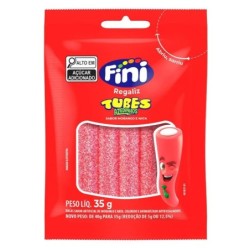 FINI TUBES MORANGO CITRICO 10X35GR CX/12