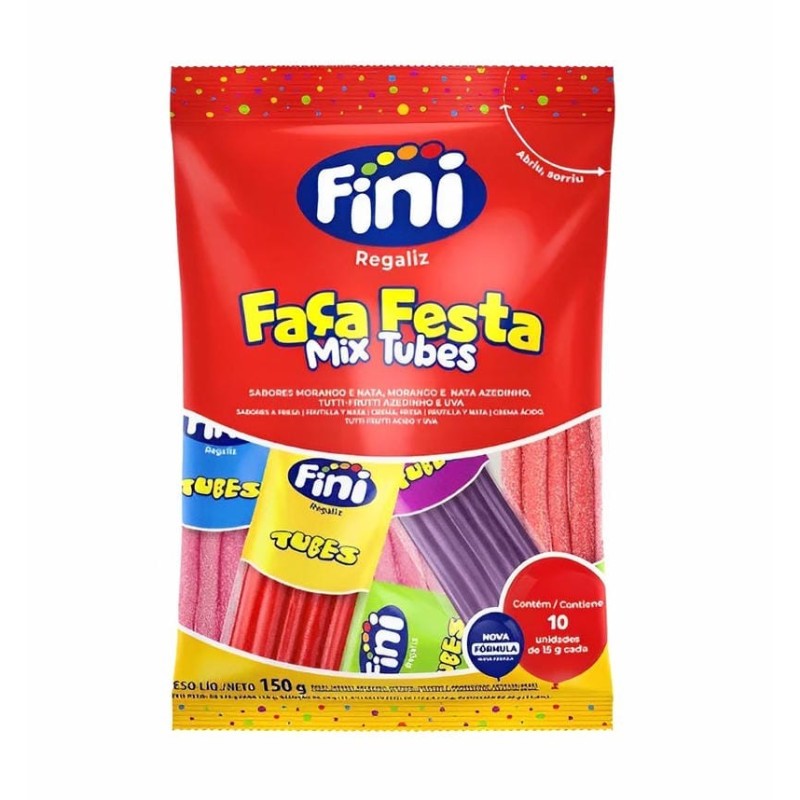 FINI TUBES FESTA MIX 150GR CX/12