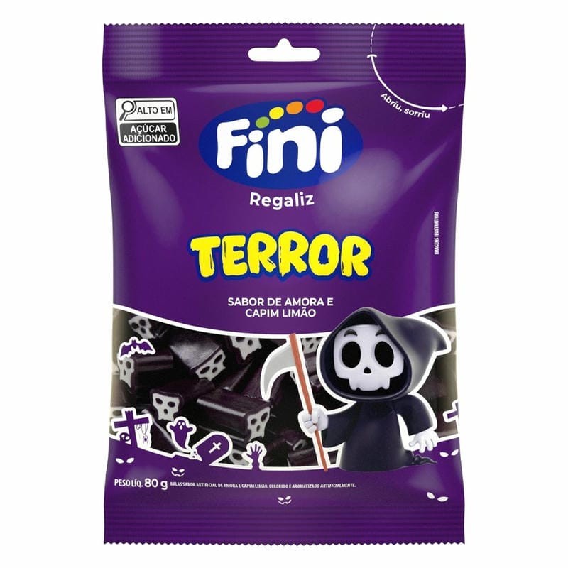 FINI REGALIZ TERROR 12X80G