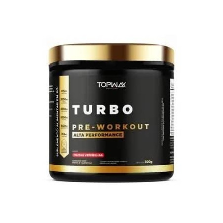 TOPWAY PRE TREINO FRUTAS VERME 300G CX/6