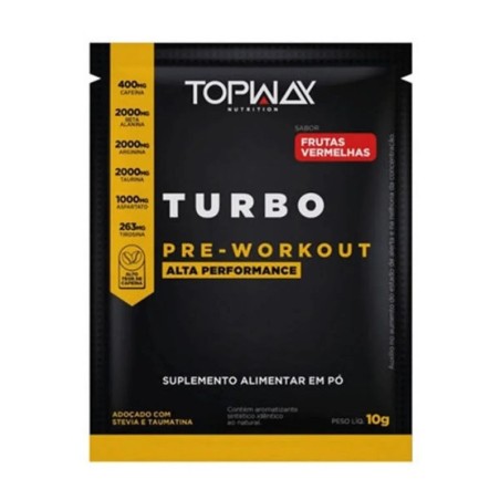 TOPWAY PRE TREINO FRUTAS VR 10X10G CX/80