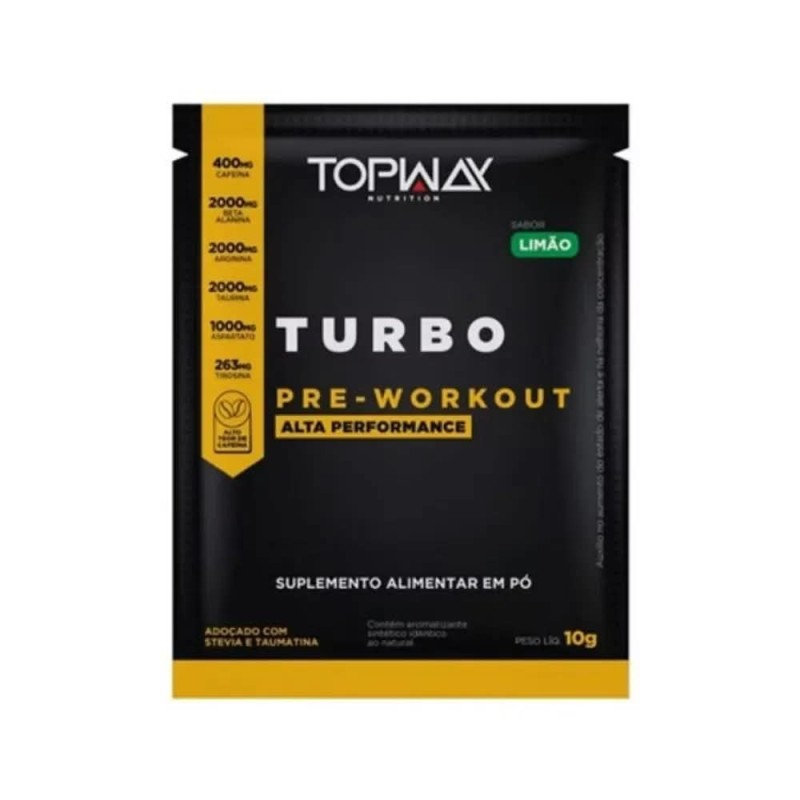 TOPWAY PRE TREINO LIMAO 10X10G CX/80