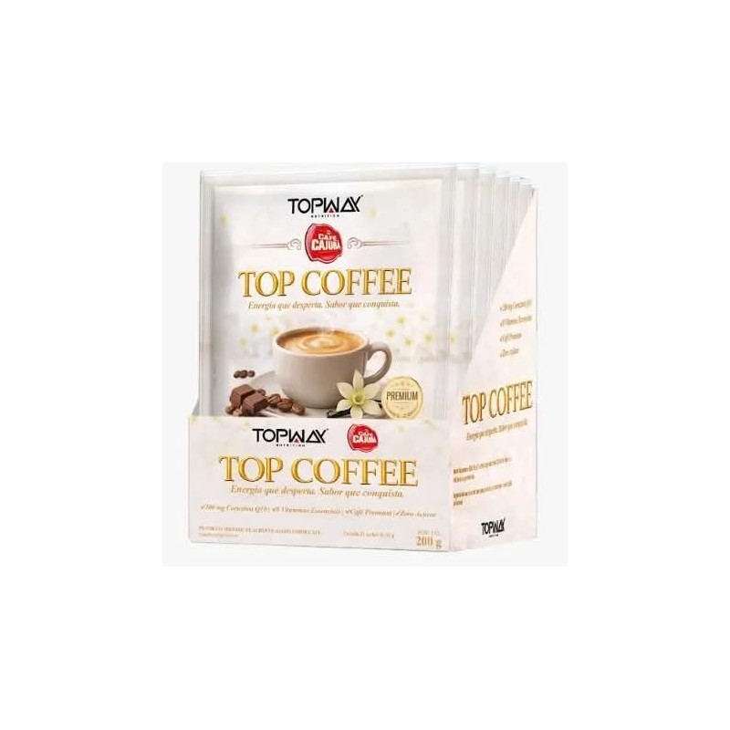 TOPWAY TOPCOFFEE CHOC/CAFE 10X10G CX/80